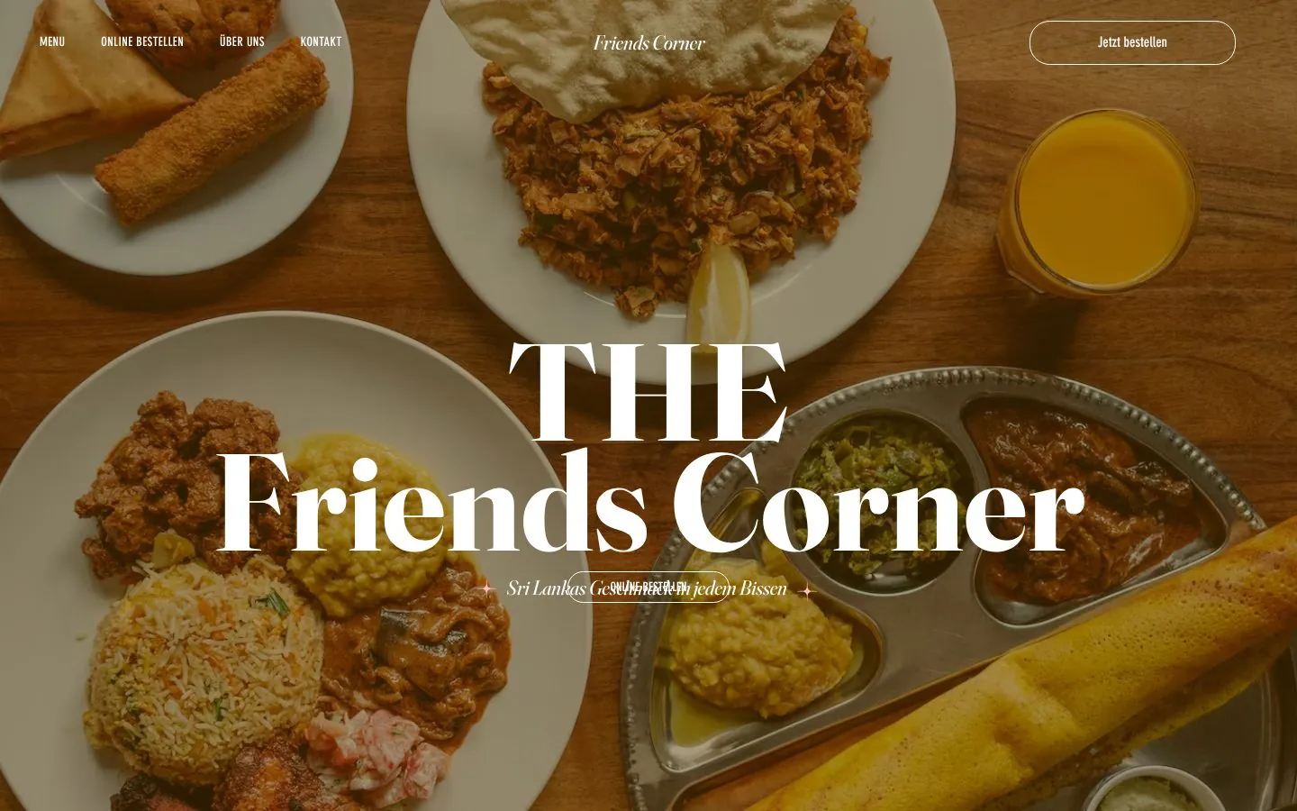 Website von Friends corner, Computer